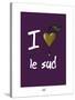 Sud-Mer-Sud-Terre - J'aime le Sud-Sylvain Bichicchi-Stretched Canvas