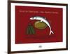 Sud-Mer-Sud-Terre - Olives et anchois-Sylvain Bichicchi-Framed Art Print