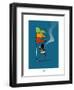 Sud-Mer-Sud-Terre - Rasta-MNS-Sylvain Bichicchi-Framed Art Print