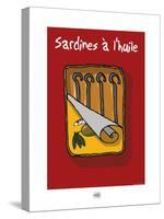 Sud-Mer-Sud-Terre - Sardines à l'huile-Sylvain Bichicchi-Stretched Canvas