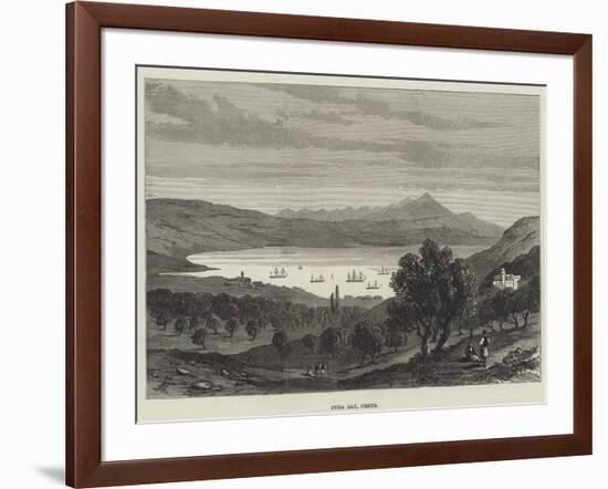 Suda Bay, Crete-null-Framed Giclee Print