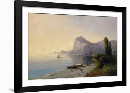 Sudak, the Fortress-Aiwassowskij-Framed Art Print