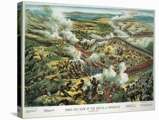 Sudan, 19th Century, English War, Battle of Tamanieb-null-Stretched Canvas