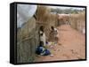 Sudanese Children Play-null-Framed Stretched Canvas