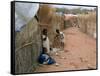 Sudanese Children Play-null-Framed Stretched Canvas