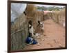 Sudanese Children Play-null-Framed Photographic Print