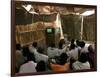 Sudanese Refugees Watch a World Cup Soccer Mach at the Zamzam Refugee Camp-null-Framed Photographic Print