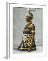 Sudanese Woman in Traditional Costume-null-Framed Photographic Print