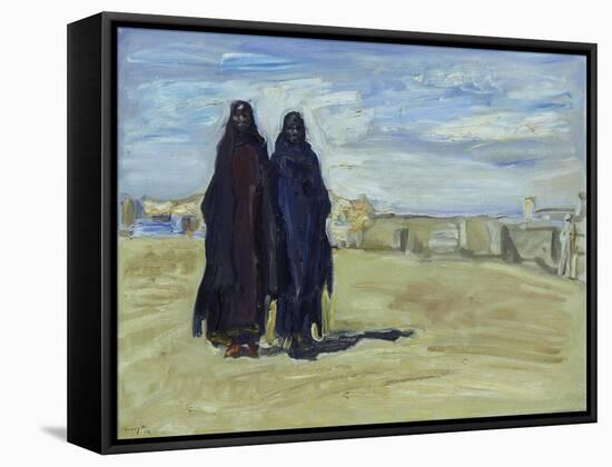 Sudanese Women, 1914-Max Slevogt-Framed Stretched Canvas