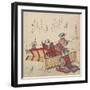 Sudare Seashell, C. 1828-Katsushika Hokusai-Framed Giclee Print