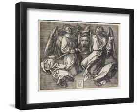 Sudarium Displayed by Two Angels, 1513-Albrecht Dürer-Framed Giclee Print