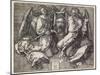 Sudarium Displayed by Two Angels, 1513-Albrecht Dürer-Mounted Giclee Print