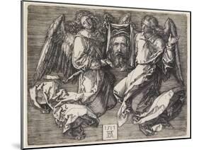 Sudarium Displayed by Two Angels, 1513-Albrecht Dürer-Mounted Giclee Print