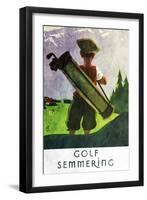 Sudbahn Hotel Golf-null-Framed Giclee Print