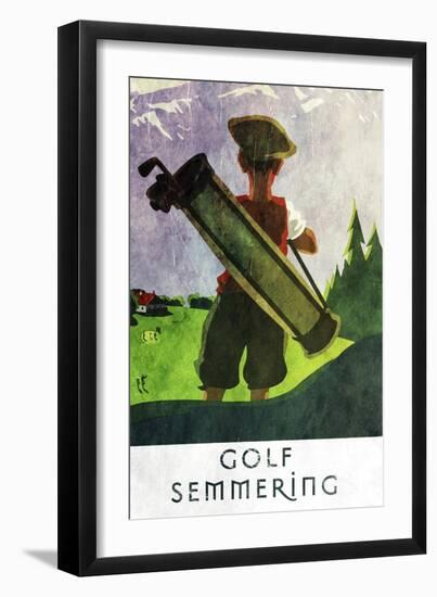 Sudbahn Hotel Golf-null-Framed Giclee Print