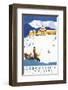 Sudbahn Hotel, Semmering, Austria-Kosel Hermann-Framed Art Print