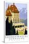 Sudbahn Hotel - Summer-null-Stretched Canvas