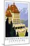 Sudbahn Hotel - Summer-null-Mounted Giclee Print