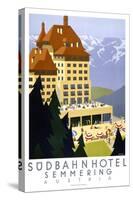 Sudbahn Hotel - Summer-null-Stretched Canvas