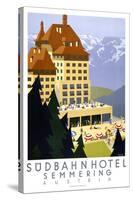 Sudbahn Hotel - Summer-null-Stretched Canvas