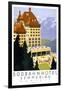 Sudbahn Hotel - Summer-null-Framed Giclee Print