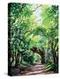 Sudbury Bridge and Trees-Christopher Ryland-Stretched Canvas