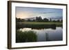 Sudbury Water Meadows at Dawn, Sudbury, Suffolk, England, United Kingdom, Europe-Mark Sunderland-Framed Photographic Print