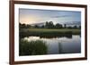 Sudbury Water Meadows at Dawn, Sudbury, Suffolk, England, United Kingdom, Europe-Mark Sunderland-Framed Photographic Print