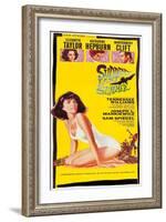 Suddenly Last Summer, Elizabeth Taylor, Katharine Hepburn, Montgomery Clift, 1959-null-Framed Art Print