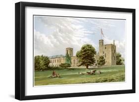 Sudeley Castle, Gloucestershire, Home of the Dent Family, C1880-Benjamin Fawcett-Framed Giclee Print