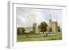 Sudeley Castle, Gloucestershire, Home of the Dent Family, C1880-Benjamin Fawcett-Framed Giclee Print