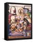 Suds and Pups-Jenny Newland-Framed Stretched Canvas