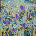 Purple Garden-Sue Davis-Giclee Print