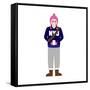 Sue from New York-Tosh-Framed Stretched Canvas