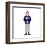 Sue from New York-Tosh-Framed Art Print