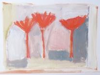 Red Trees, 2002-Sue Jamieson-Stretched Canvas