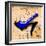 Suede Heel Blue-Roderick E. Stevens-Framed Giclee Print