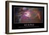 Sueño. Cita Inspiradora Y Póster Motivacional-null-Framed Photographic Print