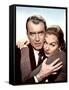 Sueurs Froides VERTIGO by AlfredHitchcock with James Stewart and Kim Novak, 1958 (photo)-null-Framed Stretched Canvas