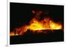 Suez Burning from Air Attacks-null-Framed Photographic Print