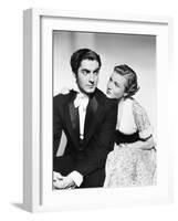 Suez, from Left: Tyrone Power, Annabella, 1938-null-Framed Photo