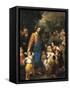 Suffer Little Children to Come Unto Me, 1854-Juan Urruchi-Framed Stretched Canvas