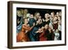 Suffer the Little Children to Come Unto Me, 1538-Lucas Cranach the Elder-Framed Giclee Print