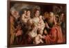 Suffer the Little Children to Come Unto Me, 1615-16-Jacob Jordaens-Framed Giclee Print