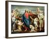 "Suffer the Little Children to Come Unto Me, and Forbid Them Not", 1746-Rev. James Wills-Framed Giclee Print