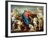 "Suffer the Little Children to Come Unto Me, and Forbid Them Not", 1746-Rev. James Wills-Framed Giclee Print