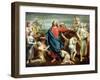 "Suffer the Little Children to Come Unto Me, and Forbid Them Not", 1746-Rev. James Wills-Framed Giclee Print