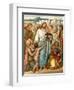 Suffer the Little Children to Come Unto Me-English School-Framed Giclee Print