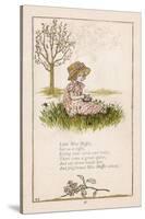 Sufferers from Arachnophobia Will Sympathise with Little Miss Muffet-Kate Greenaway-Stretched Canvas