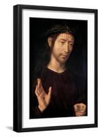 Suffering Christ. 1480-90-Hans Memling-Framed Giclee Print